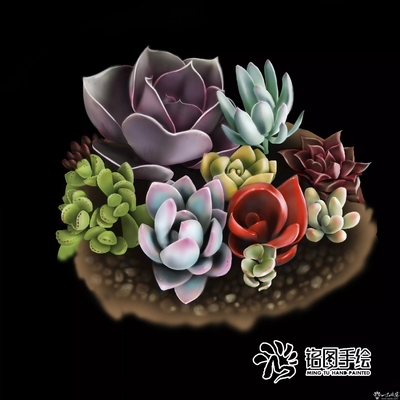 手繪花卉產(chǎn)品