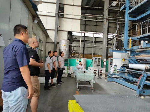 保加利亞客戶來我廠考察